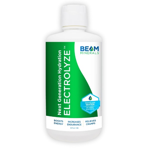 [BRSRMEIHOAMAYFLP] BEAM Minerals Electrolyze | Liquid Electrolyte Replenishment | All the Electrolytes, Without All the Salt | 32 fl Oz