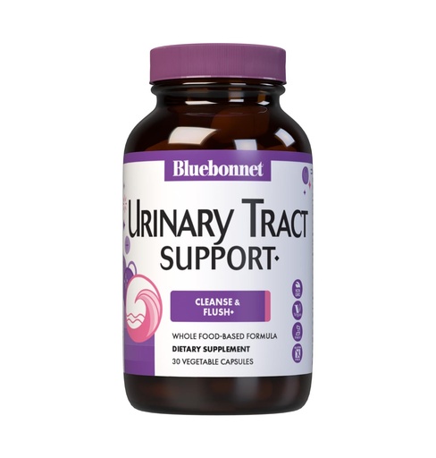 [BRSWG2YTCMCWYHQU] Bluebonnet Nutrition Urinary Tract Support, Cleanse & Flush*, Soy-Free, Gluten-Free, Kosher-Certified, Non-GMO, Dairy-Free, Vegan, 30 Vegetable Capsules, 15 Servings