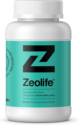 [BRSWYCT7BB7QACAU] Zeolite-Activated 1 Gram per Capsule Micronized Clinoptilolite 96% Purity. Ultra FINE