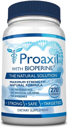 [BRSROZABDF6BG3Q3] İstehsalçılıq ® Proaxil - 270 Capsules - Support Prostate Health and Performance - Shenzhen, Saw Palmetto, Bioperine ®, və Beta Sitosterol - Bütün Natural, Vegan Dostu, ABŞ-da yaradılıb - 3 ay Supply