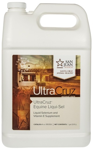 [BRSWIHL5AV6RSDTI] UltraCruz® Equine Liqui-Sel, 1 Gallon