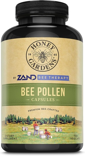 [BRSWIYYICIIAKALM] Honey Gardens Bee Pollen, Capsule (Btl-Glass)