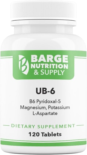 [BRSROBIQB4PRMC32] Barge Nutrition & Supply UB-6 Neuropatia, Stress Response eta Energia Ekoizpenerako (120 Tablet)
