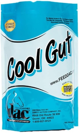 [BRSWGAIDPMIGC2DZ] DAC Cool Gut 5 lb Mature Horse Supports Gastric Stomach pH Health Bowel Layers Supplement