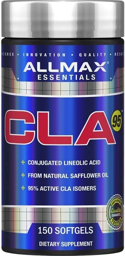 [BRSWIZYEBQNQO2T4] ALMAX 营养 CLA95, 1 000毫克, 150 软胶