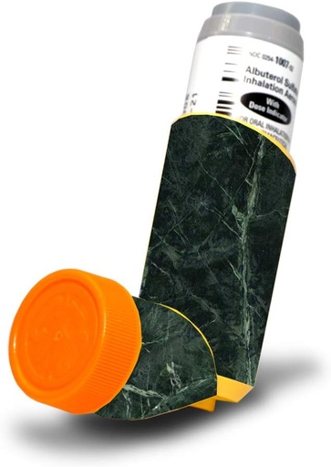 [BRSWGBT5OB4AKD3G] MightySkins Skin for Proventil HFA Asthma Inhaler - Grunge Marble | Protective, Durable, and Unique Vinyl Decal wrap Cover | Easy to Apply, Remove, and Change Styles | Made in The USA