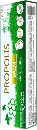 [BRSWYBD4BUIRE2Q4] Propolis Balm – Soothing Skin Cream with Silver, Tea Tree Oil & Herbal Extracts – Moisturizing Salve for Dry, Irritated Skin & Minor Scrapes – Non-Greasy Formula – 1 oz (30g) (1 Pack)