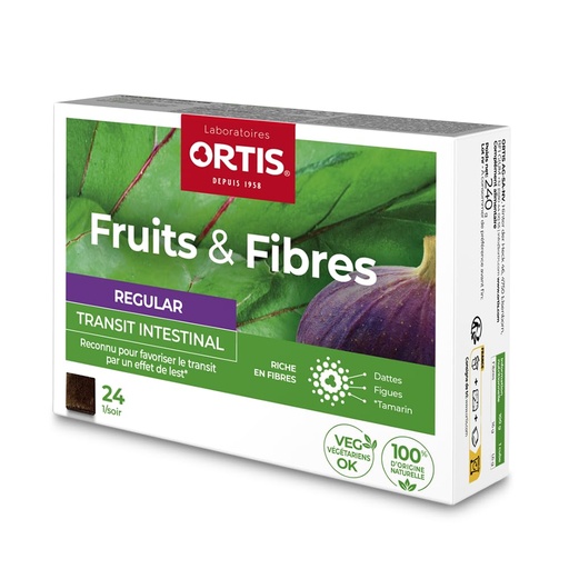 [BRSWGHY7OUCQKEQ6] Ortis Fruits & Fibres Regular 24 Cubes