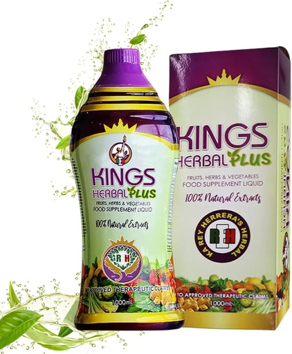 [BRSW2EACCJ6G2E32] Plus Food Supplement 1000ml, Fruits, Herbs & Vegetable Fusion (1 Bottle)