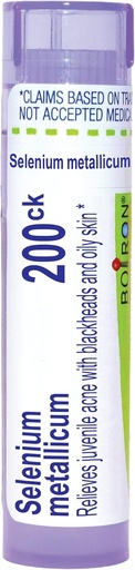 [BRSWIYT7BQDRGD3M] Boiron Selenium Metallicum 200Ck pre Juvenile Akné s čiernymi hlavami - 80 Pellets