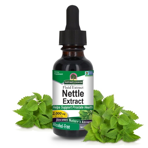 [BRSWIY3QB4PRQYDE] Nature's Answer Nettle Extract Supplement Alcohol Free 1 Ounce