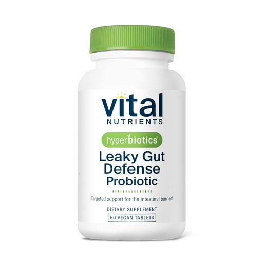 [BRSWIHIOOYDGO3T4] Hyperbiotics Vital Nutrients Leaky Gut Repair Supplement Probiotic | Science Backed Formula Strengthens Intestinal Barrier and Gut Health* | Reduces Digestive Discomfort | 60 Vegan Count
