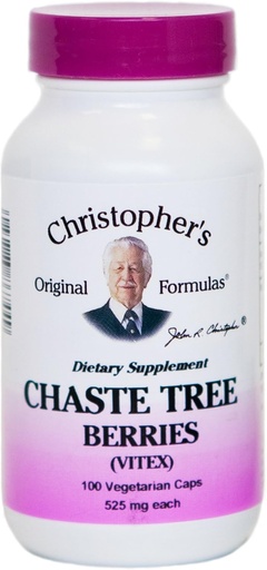 [BRSWIYQGBR5QEELO] Dr. Formula Chaste Tree Berries, 100 VCaps 525 Міліграми
