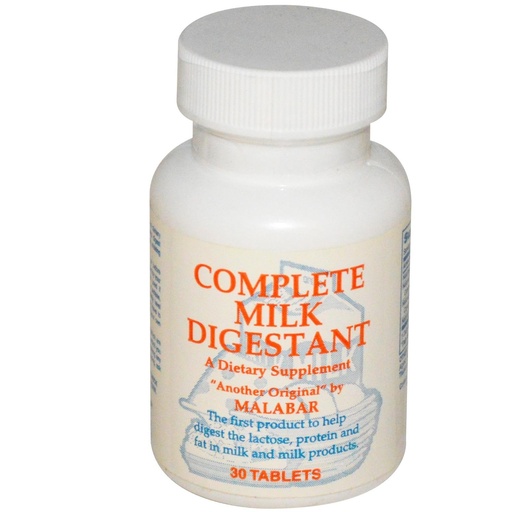 [BRSWIYQ6CYBW2A3G] Malabar Complete Milk Digestant - 30 Tablets
