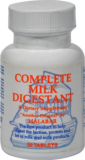 [BRSWIZY4BR6BODT2] Malabar Complete Milk Digestant - 30 tabletter