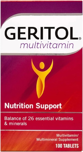 [BRSWIFL5AYMWEHDK] Geritol kompletta tabletter, 100 greve (Pack of 3)