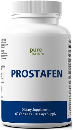 [BRSWG2Y2C4IGMH3U] PureNature Prostafen Prostate Support Formula con Saw Palmetto &amp; Beta-Sitosterol