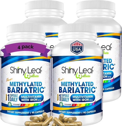 [BRSWGCY2PMNGOCTX] Shiny Leaf Metilate Bariatrice Multivitamine cu fier 45mg 