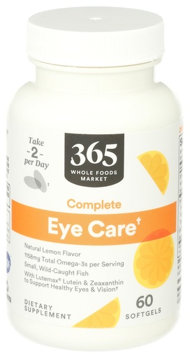[BRSWGZQBOR7QMDIZ] 365 by Whole Foods Market, Omega Eye Care, 60 ct