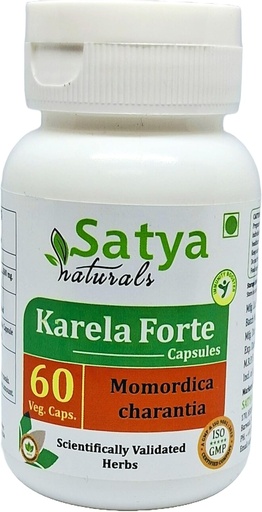 [BRSRA2Q7OQHBUEQV] Bitter Melon Forte Capsules 500 mg. 60 Veg. Capsule | Karela (Momordica Charantia) Extract Capsules for Men and women | Ayurvedic Herbal Supplement/Remedies | 10:1 Forte (1 Bottle of 60 Capsules)