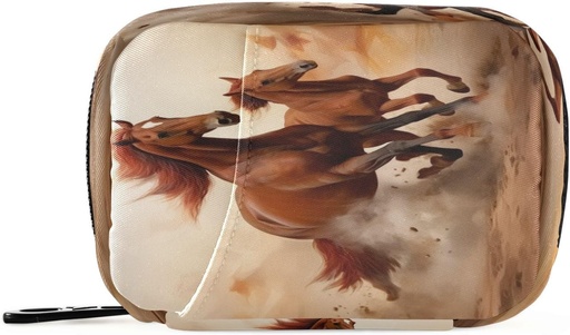 [BRSROBIHCIIAKFD7] Horse Pill Organizator Caz Portabil săptămânal Pilula zil Pack Organizator cu Zipper pentru Suplimente Medicina Travel Family Business