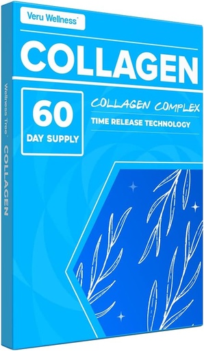 [BRSW2BAEPJ7WOCIU] Veru Wellness Collagen Booster Patch - 60 Day - Easy to Use - Support Skin, Joint, Hair and Nails