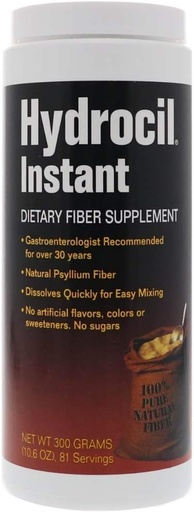 [BRSWIYYCDINQIET6] Supplément de fibre alimentaire 10.6 Ounce, Supplément de fibre alimentaire, Dissolves instantanément, Pas de sucre Pas de saveurs artificielles Pas de couleurs artificielles