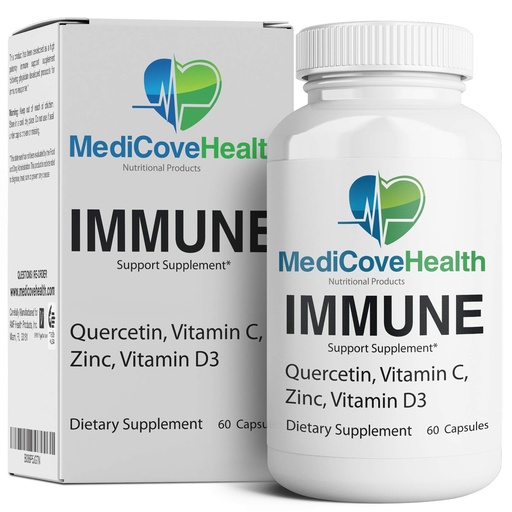 [BRSWY2QZOYBRGDLD] Ivory Caps Immune Support: Quercetin, Vitamin C, Zinc, Vitamin D3