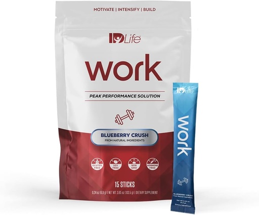 [BRSROHABAB6GKA3J] IDLife Blueberry Crush Work- 15 Sticks