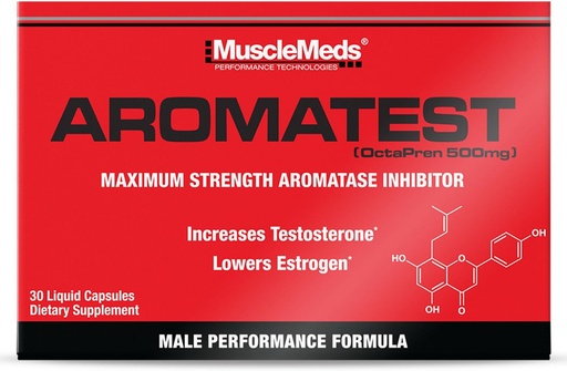[BRSROED6CIPWC2DX] Muskuļu medikaments AROMATEST Testosterona revakcinācijas un aromatāzes inhibitors, lejas estrogēnu, atbalsta Muskuļu veidošana un stiprums, pretnovecošanās hormons Aizstāšana vīriešiem, 30 Šķidrie vāciņi
