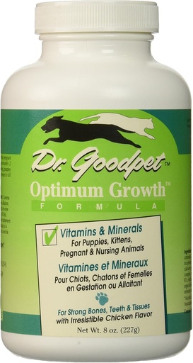 [BRSWIYTYOZ5A43I7] Dr. Goodpet Optimum Growth - Wszystkie naturalne Kitten & Pielęgnacja szczeniąt Multi- Witamina / Proszek mineralny