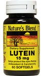 [BRSWIZQCCQBQOH3A] Lutein 15mg Softgels 60