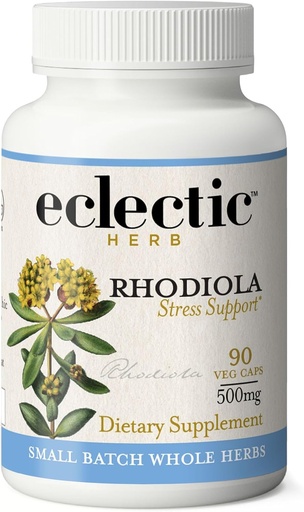 [BRSWIY37AFYAI2DO] Rhodiola éclectique 500 Mg Fduv, bleu, 90 comte