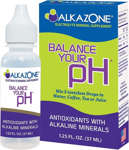 [BRSWIYYMOAPAA2I3] AlkaZone - Alkaline pH Booster Drops 1.25 fl oz (3-Pack)