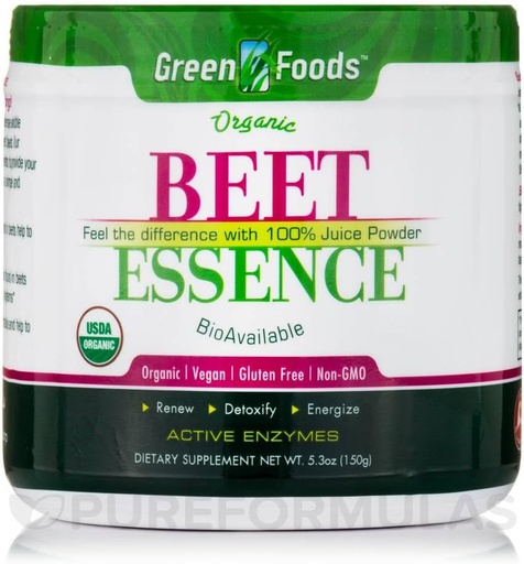 [BRSWI2T4O56RUHQ5] Green Foods Beet Essence, 5.3 Ounce