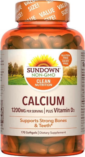 [BRSWIYYCDINGIEDI] Sundown Calcium, 170 Softgels