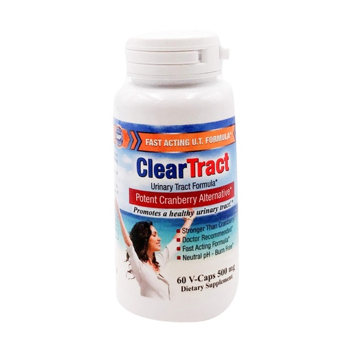 [BRSWIYT6A4ARSYDA] Cleartract D-Mannose Formula Capsules, 500 Mg, 60 Count
