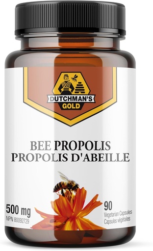[BRSWKH34BEDGK2TZ] Propolis d'or holandès 500 mg 90 barrets - 2X Concentra't