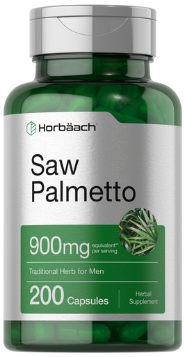 [BRSROCY3OZ5BOCTX] Horbäach Saw Palmetto Extract | 200 Capsules | Non-GMO and Gluten Free Formula | Traditional Herb Supplement | from Saw Palmetto Berries