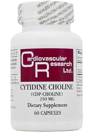 [BRSWIYI5CUEA233O] Ecological Formulas - Cytidine Choline 250 mg 60 caps [Health and Beauty]