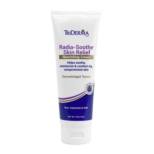 [BRSWIEABDEMGMHDG] TriDerma Radia-Soothe Skin Relief Radiation Cream, FSA Eligible Helps Relieve Radiation Burn, Radiodermatitis and other Skin Damaging Side Effects from Radiation Therapy, Fragrance Free, 4 oz tube