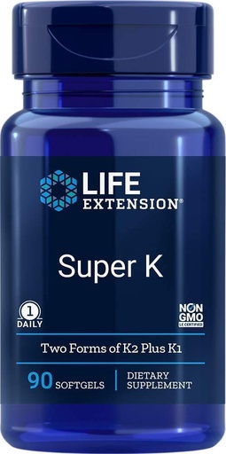 [BRSWIZQOCR6QO2LK] Super K with Advanced K2 Complex - 90 ct