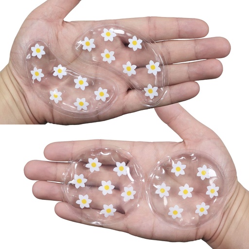 [BRSW2YYCCBYBQFLA] ZNÖCUETÖD Gel Ice Pack Reusable Cooling Eye Pads and Under Eye Patches,Eye Hot Cold Treatment Pack for Redness,Pain Relief and Eye Relax
