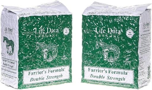 [BRSWGFQOCNYQGFIU] LIFE DATA LABS Farrier's Formula 2X Strength Bundle 11LB