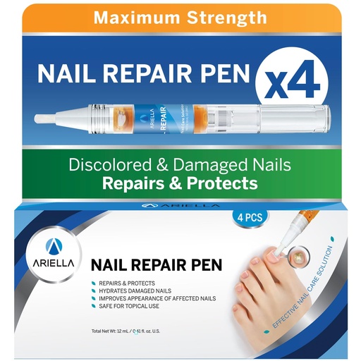 [BRSWGHA2OZ6GYDLB] Toenail Fungus Treatment Extra Strength: Nail Fungus Treatment for Toenail - Fungal Nail Repair Pen 4 Packs