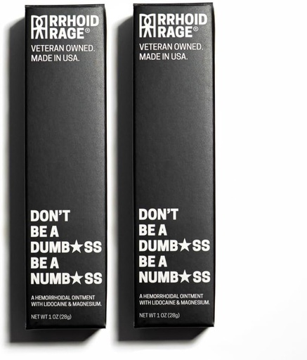 [BRSROZIFCAHBGAY7] Hemorrhoid & Fissure Ointment - Leczenie lidokainą, Aloe Extract, siarczan magnezu, Balsam Fir, szybko działające hemorhoid krem na swędzenie, opuchlizna i maksymalna ulga bólowa (2- Pack)