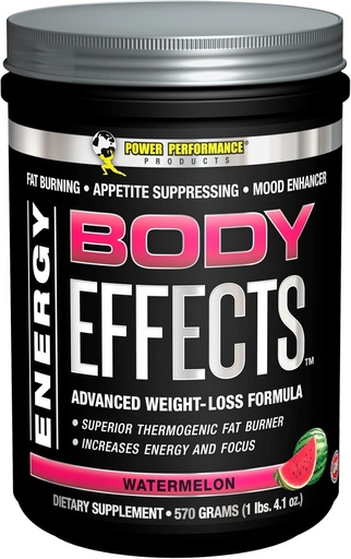 [BRSWIZI5BV6RUHA5] Body Effects Pre Workout Supplement, Watermelon, 570 grams (1lbs. 4.1 oz)