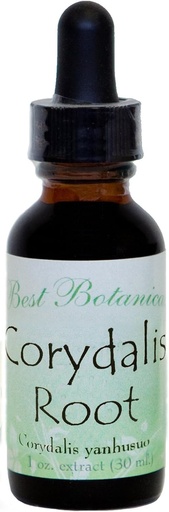 [BRSWIGALBMPWMGT6] Best Botanicals Corydalis Root Extract 1 oz.