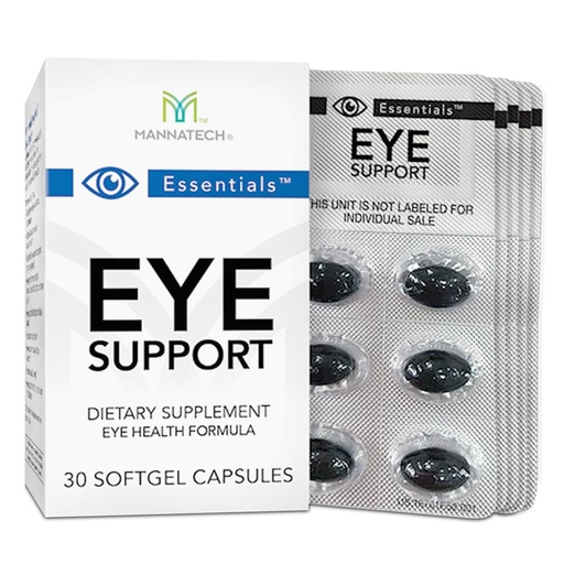 [BRSROYI2AUPGYGQU] Mannatech Eye Care Supplement, Supports General Eye Health Sight Care Supplement w/Lutein & Zeaxanthin. Eye Support 30 Softgels.