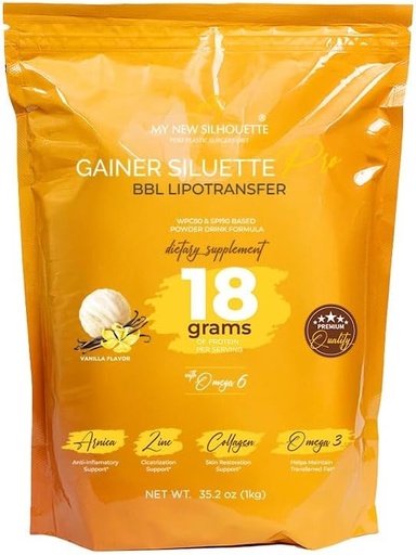 [BRSROCQ5DIMGGDL7] MI NUEVA SILUETA Protein My New Silhouette Gainer Sweet Vanilla ice Cream Flavor